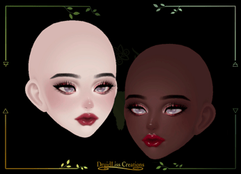 Sleek Cherry Textures {Amelia Resculpt, Doll V2, Umeko}