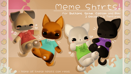 Meme Shirt! 🎨 Textures