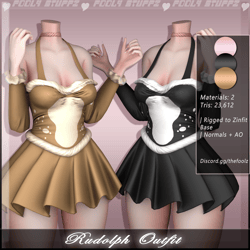 Rudolph Outfit ♡ [Commercial Use]