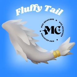 Fluffly Tail VRChat Asset