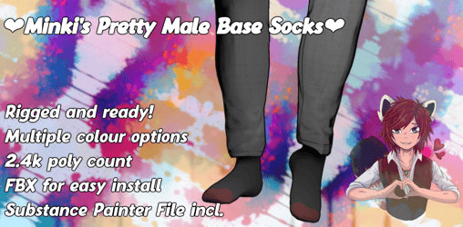 Socks for Pretty Male Base