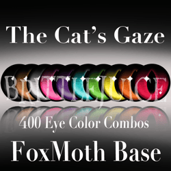 The Cat's Gaze | FoxMoth | Eye Texture Bundle
