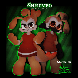 Stylized Shrimpo - VRChat Avatar