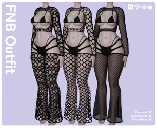 FNB Outfit - Rigged to VRBase