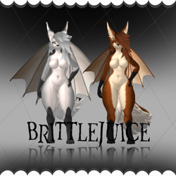 Orange Tipped Red Fox & Arctic Fox | FoxMoth | Re - Texture ONLY