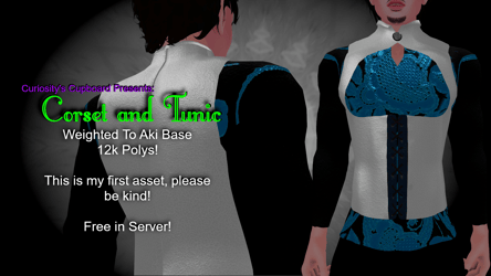 Corset and Tunic FREE IN SERVER
