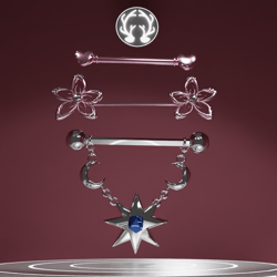 Nipnop Piercing Set ♥