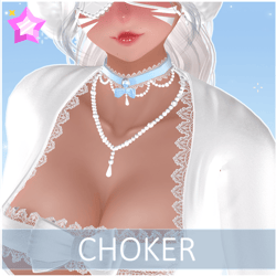˗ˏˋ ꒰ " Pearl Choker - NITRO " ꒱ ˎˊ˗