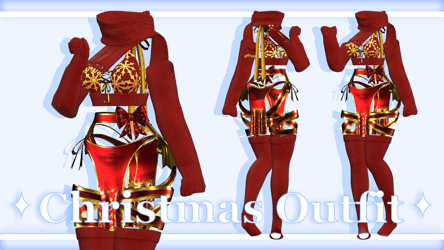 Christmas Outfit [Panda, Tori, RP, E-Girl]