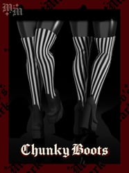 Chunky Heeled Boots