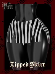Zipped Skirt