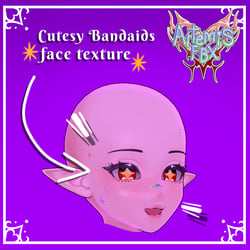 ♡ Cutesy Bandaids♡ [face textures]