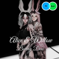 Alice & Willow 2.0 - Bunny Duo (Quest/NSFW/SPS/GoGo)
