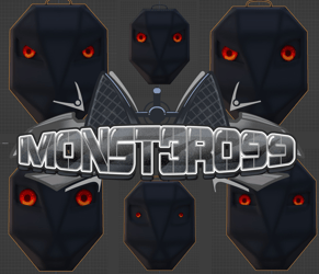 MONSTER'S backpack
