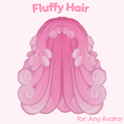 Fluffy Hair VRChat