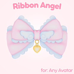 Ribbon (n°2) Angel - VRChat Asset
