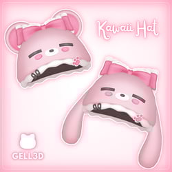 Kawaii Hat (Bunny, Teddy & Kitty)