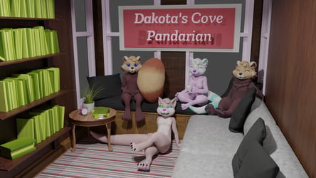 Pandarian VRChat Avatar