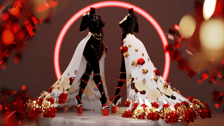 "Hearts and Roses" Set