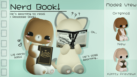 Nerd Book! 📖 Animations