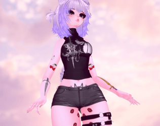 Tomber Amoureux Texture (VrBase E-Girl - Personal & Commercial Use)