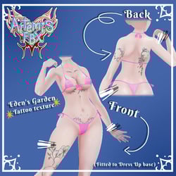 🍃 Eden's Garden 🍃 [Tattoo texture]
