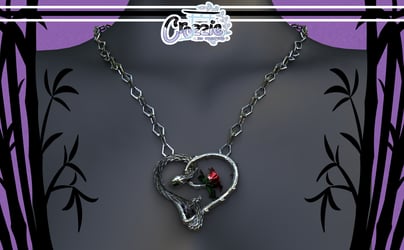Snake Rose Pendant (NITRO)