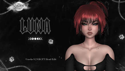 ♡ Luna Head Edit | VRCFT