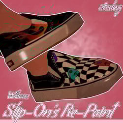Wheez Slip-On's Re-Paint VRChat