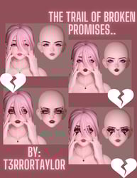 -- Trail Of Broken Promises Amelia Make-Up Pack by: T3rr0rTayl0r