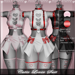 Cutie Lover Suit ♡ [Commercial Use]