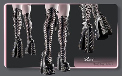 VIXI thigh high boots