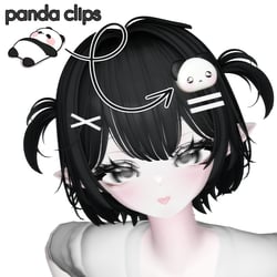 panda clips .ᐟ