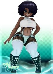 Gothic Outfit Set for CryptiaCurves FNC Avatars