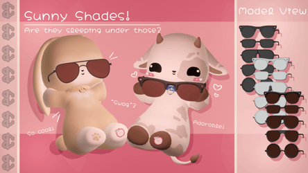 Sunny Shades! 🕶️ Asset Pack