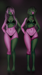 Zombie Girly Pop Texture (EGirl base and Starlynn Head)