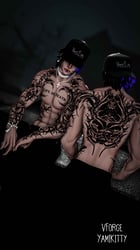 Black Thorns - 4K Body Texture 