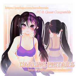 Straight Anime Pigtails / Ponytails (Server Free)