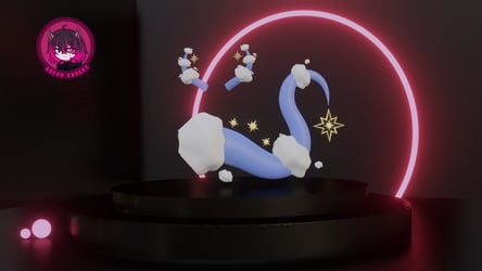 Star Cloud Tail + Horns - By Bread Expert [VRChat]