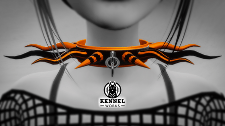 SPIKED JESTER COLLAR || PC & QUEST MATS || RGB
