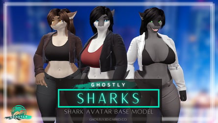 Ghostly Female Shark