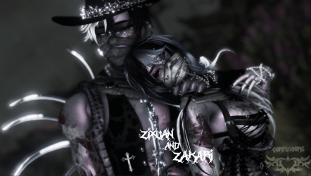 ZIXUAN AND ZAKARI [ COLLAB WITH CORPSEGORE ] ( PC Q)