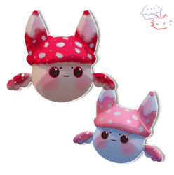 Mushroom Bat Plush FREE