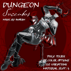Dungeon Succubus Attire [E-Girl, RP, Tori, Panda]