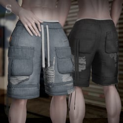Cargo Strap Shorts