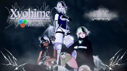 𖤐Art Contest #2 | Xyohime ... Hazy Demoness [PC/QUEST]⸝⸝