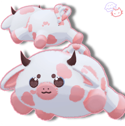 Bernet - Cow Head Plush