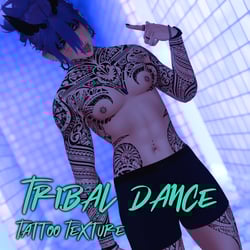 TRIBAL DANCE Tattoo (Eboy & RP Male)