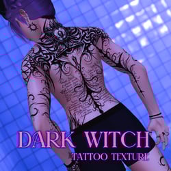 DARK WITCH Tattoo (Eboy & RP Male)