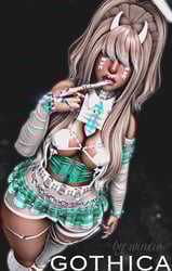 ♡ Gothica ♡ VRChat Avatar; Gogo Loco